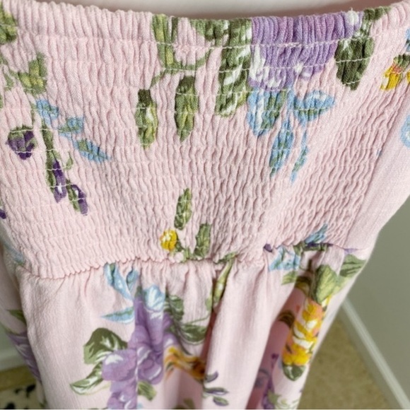 Forever 21 Women’s Pink Floral Sundress Size 2X - Picture 8 of 12
